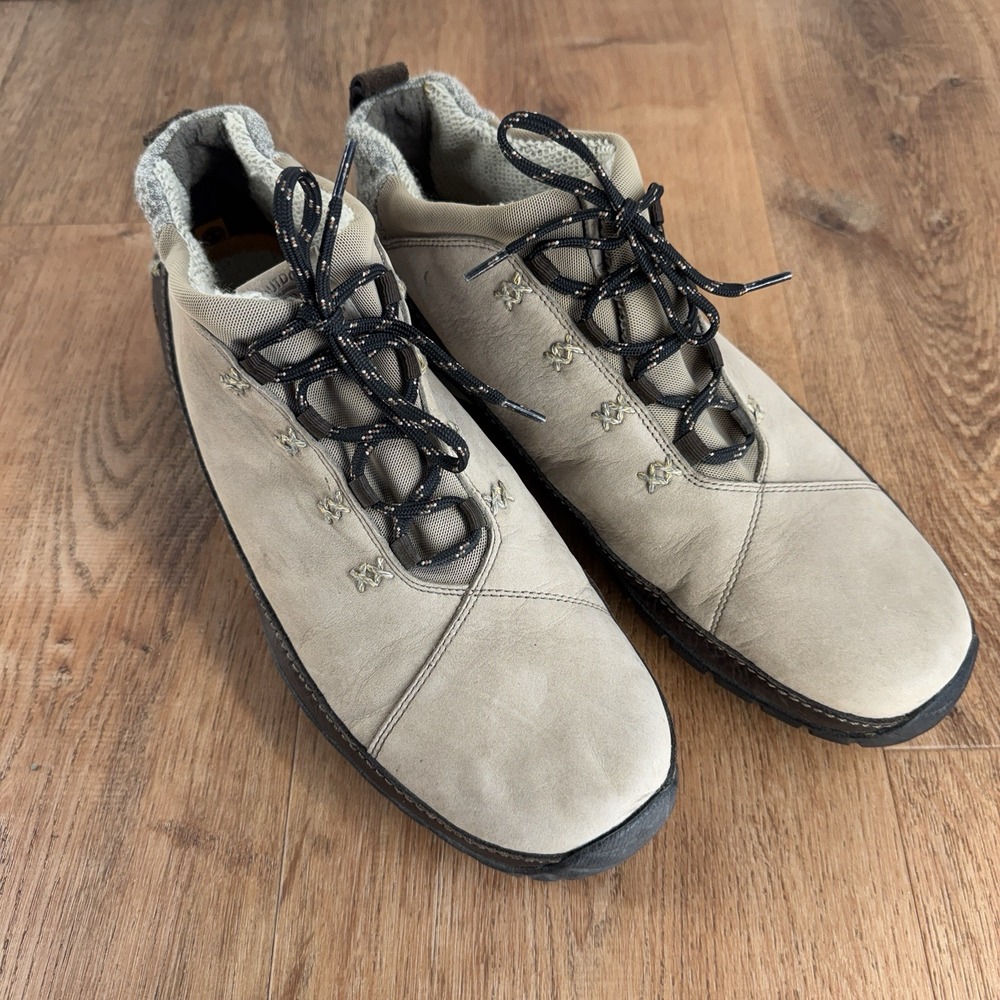 Timberland Smartwool Shoes Mens Size 12 Tan Leather Hiking Camping